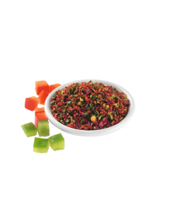 PAPRIKA-CHIPS MIXED GETROCKNET ROT/GRÜN
