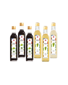 MISCHKARTON ESSIG 6 X 500ML (3 X ACETO BALSAMICO, 2 X CONDIMENTO BIANCO, 1 X WEISSWEINESSIG)