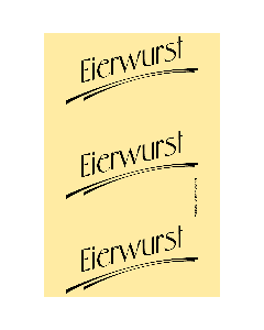 FINOX 90/65 CW10 L BASIC EIERWURST