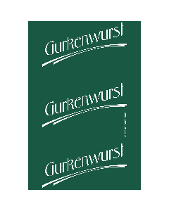 FINOX 90/65 GR10 L BASIC GURKENWURST