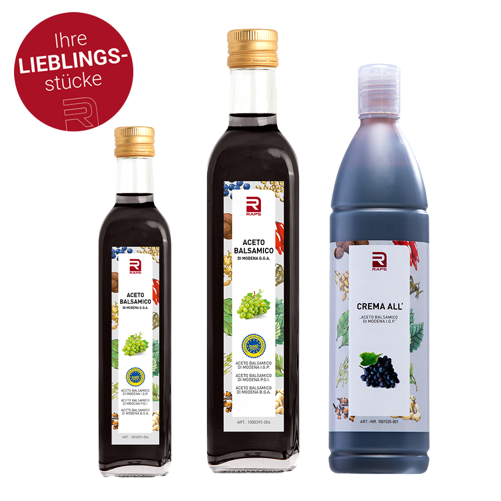 Neu Balsamico Flaschen